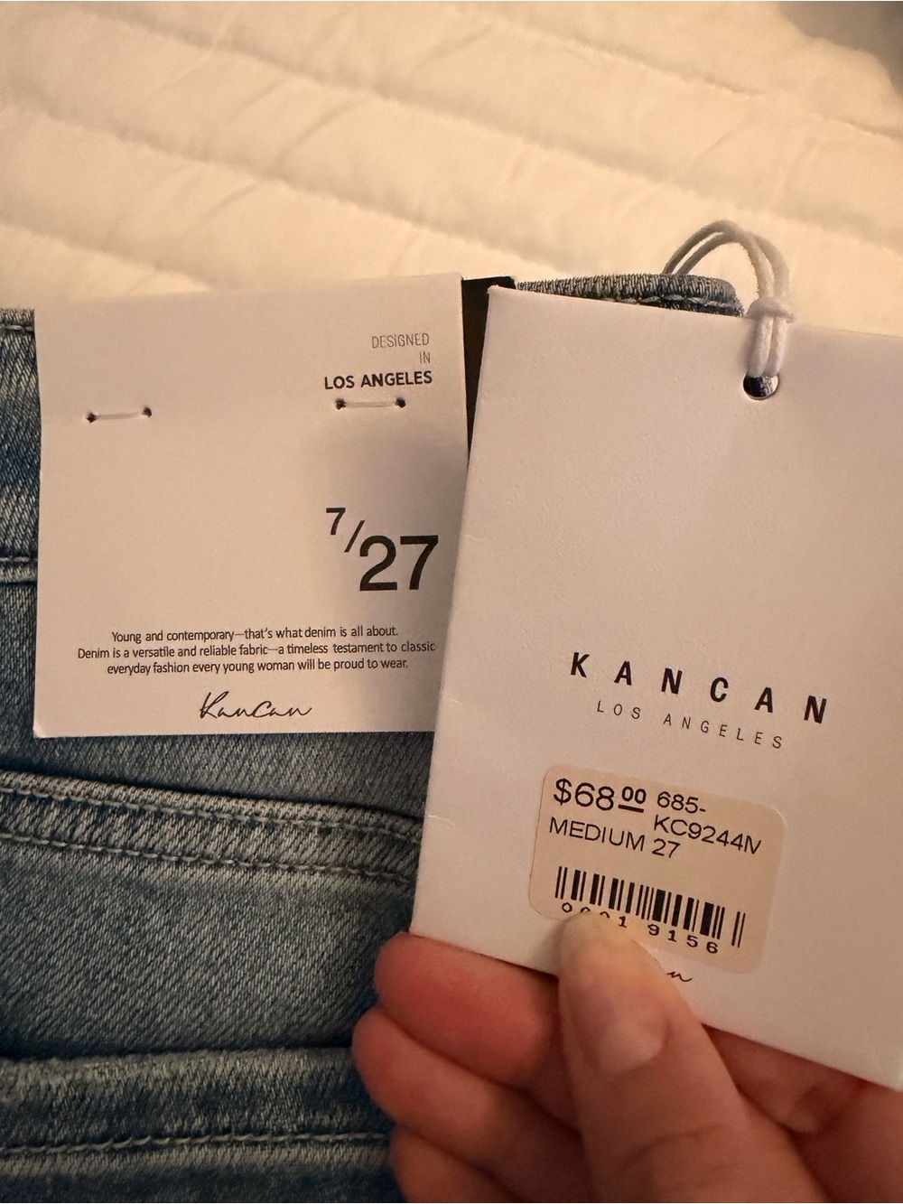 KanCan Light Blue High Rise Women's Jeans